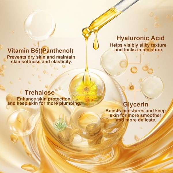 fen FEN 85% Hyaluronic Acid Serum – Deep Hydration & Anti-Aging Face Moisturizer, Lightweight & Fast-Absorbing, Enriched with B5,Aloe & Chamomile for Plump, Radiant, Glass Skin – 30ml / 1oz - Image 6