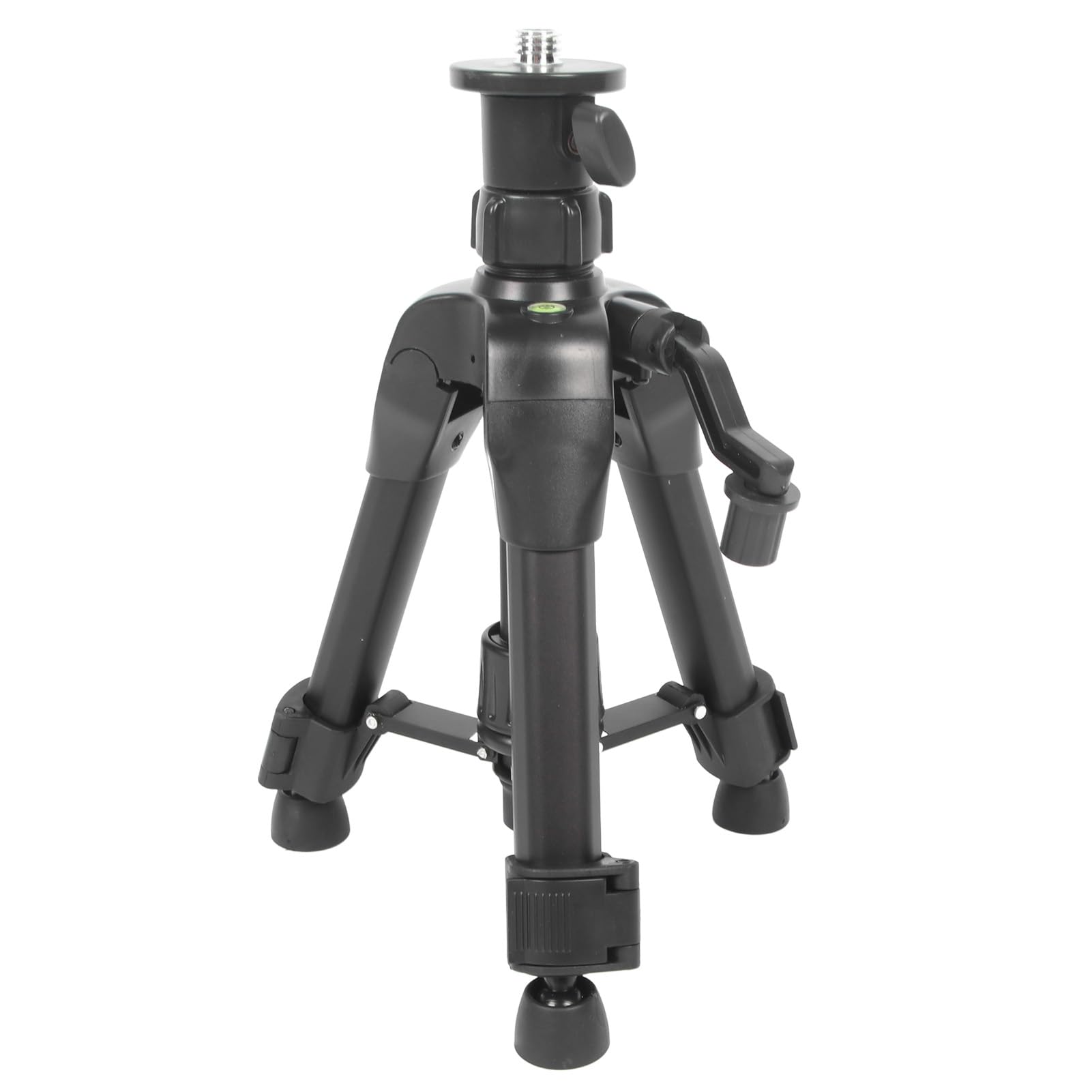 Adjustable Height Level Tripod Support, 360° Stable Three Way Stabilizer, Bubble Level Aluminum Alloy Leveling Tripod with 3 Way Stabilizer for Precise Alignment