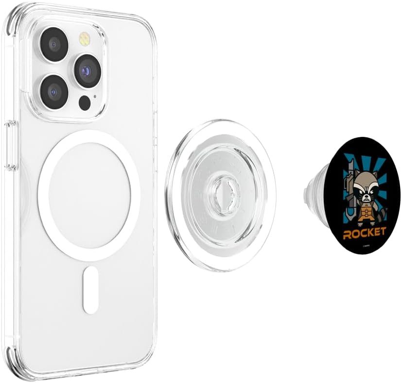 Marvel Rocket Raccoon Kawaii Guardians Cute PopSockets PopGrip for MagSafe