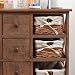 Rebecca Mobili Aparador Multiuso, Mueble versatíl Cocina Baño Dormitorio, 4 cajones 3...