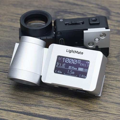 LightMate Area 2S Light Meter Photography & OV-X1 17° Retro Viewfinder, 0.96