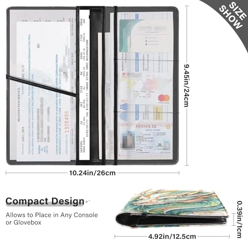 Organizador de Documentos de Cuero miniatura 2