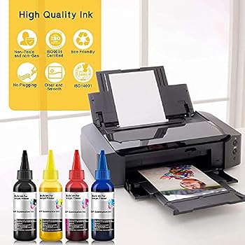 400ml Sublimation Ink for Epson Inkjet Printers C88+ C88 WF7610 WF7010  WF7710 WF7720 WF7110 WF7210 WF3640 WF3610 WF3540 Heat Press Transfer on  Mugs, Pillow, Plates, Polyester Shirts, Phone Cases etc : Amazon.com.au