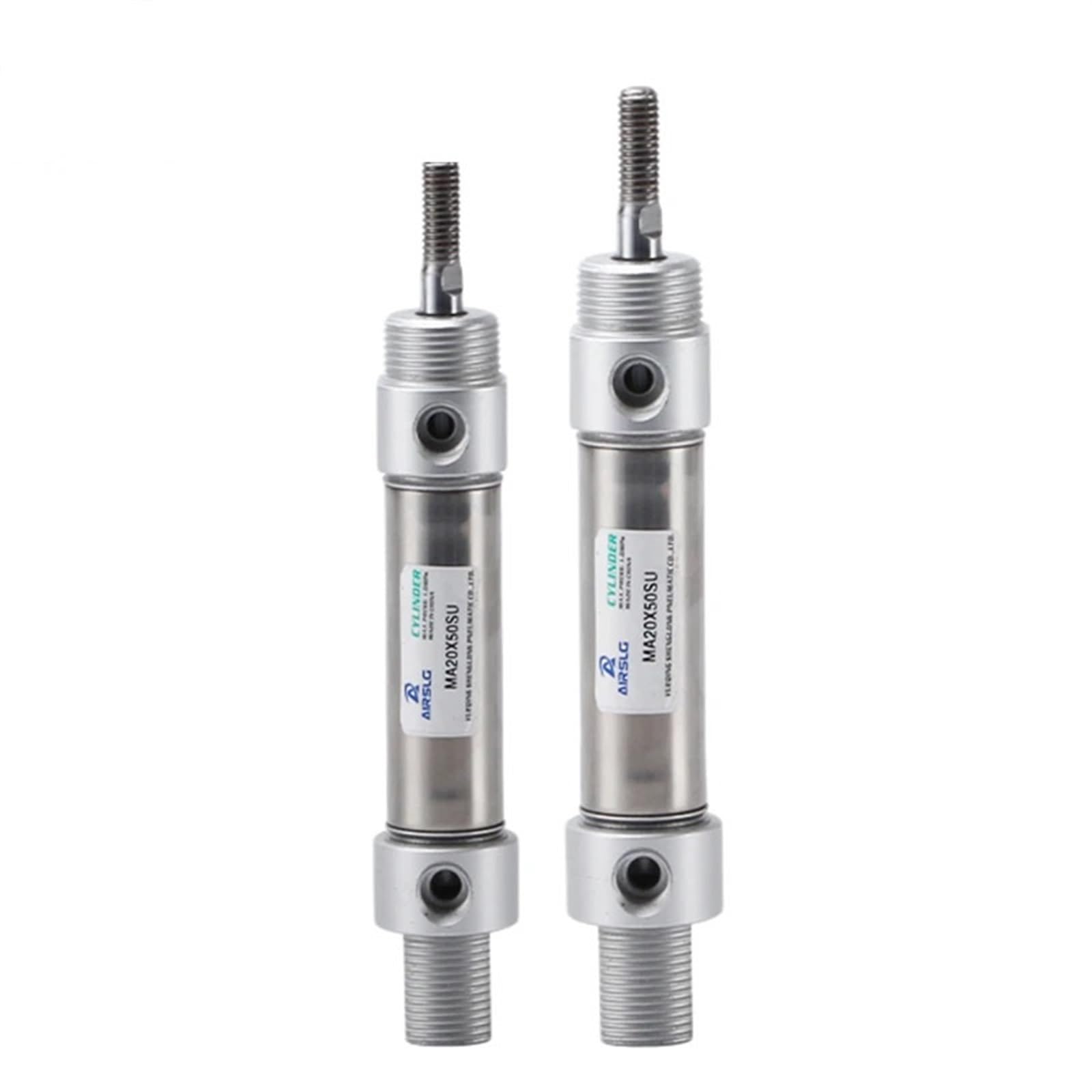 MA16 20 25 32 40 50 63 Cylinder pneumatyczny 25 50 100 125 150 175 200 250 mm skok mini cylindry pneumatyczne ze stali nierdzewnej (skok 10 mm, MA25)