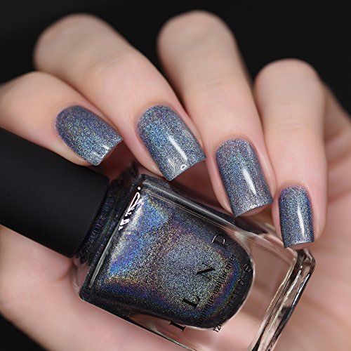 Image of ILNP Park Place - Dusk Blue Ultra Holographic Nail Polish