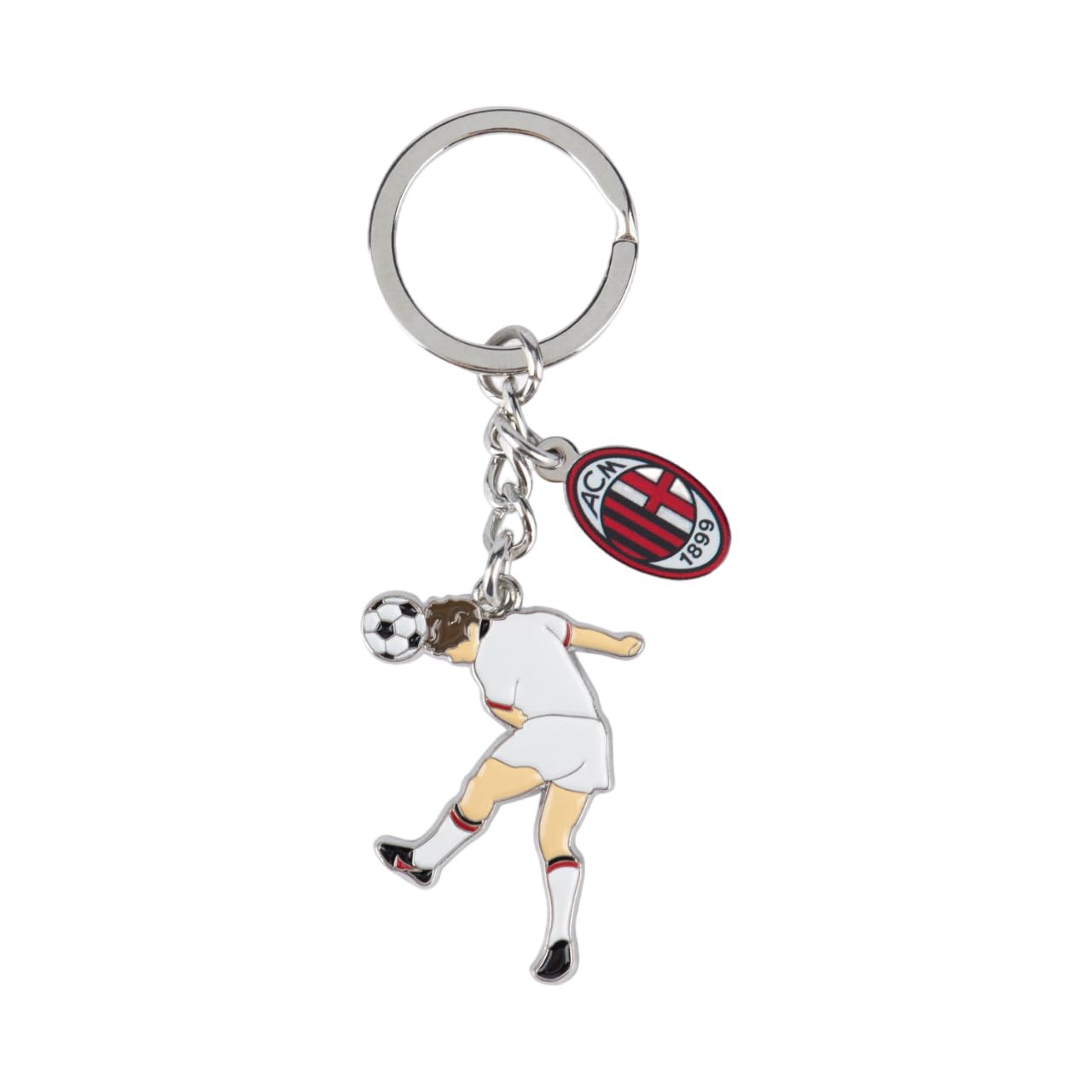Trade Con GmbH AC Milan Keyring Season 1988/89, Iconic Moments of the Club, Official Product, White, Normale, Classic