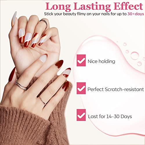 20Pcs Modelones Nail Glue For Acrylic Nails, 40G Large Capacity Professional Nail Bond False Nail Tips Glue For Broken Nails Adhesive Super Bond For Press On Nails Safey Non-Toxic Long Lasting #TOP2