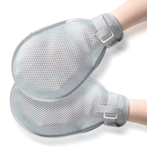 Guantes Para Pacientes Ancianos Manoplas Anti-Arañazos Evita Lesiones Manoplas Escaras PROTECCIÓN Manos Y Muñecas Manoplas Anti-Arañazos Evita Lesiones Antiarañazos Guantes