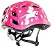 Casco de bicicleta para niña Flying Unicorn, color rosa con dibujos de...