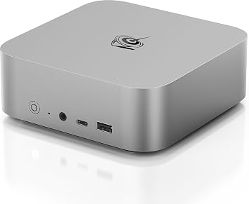 Beelink SER8 Mini PC Gaming Ryzen7 8745HS 16GB 512GB SSD Radeon 780M Pc | Up to 4.9GHz, 12-Core 2600MHz DDR5, PCIe4.0 SSD, USB4.0, Triple Display, WiFi6, BT5.2, 2.5Gbps LAN