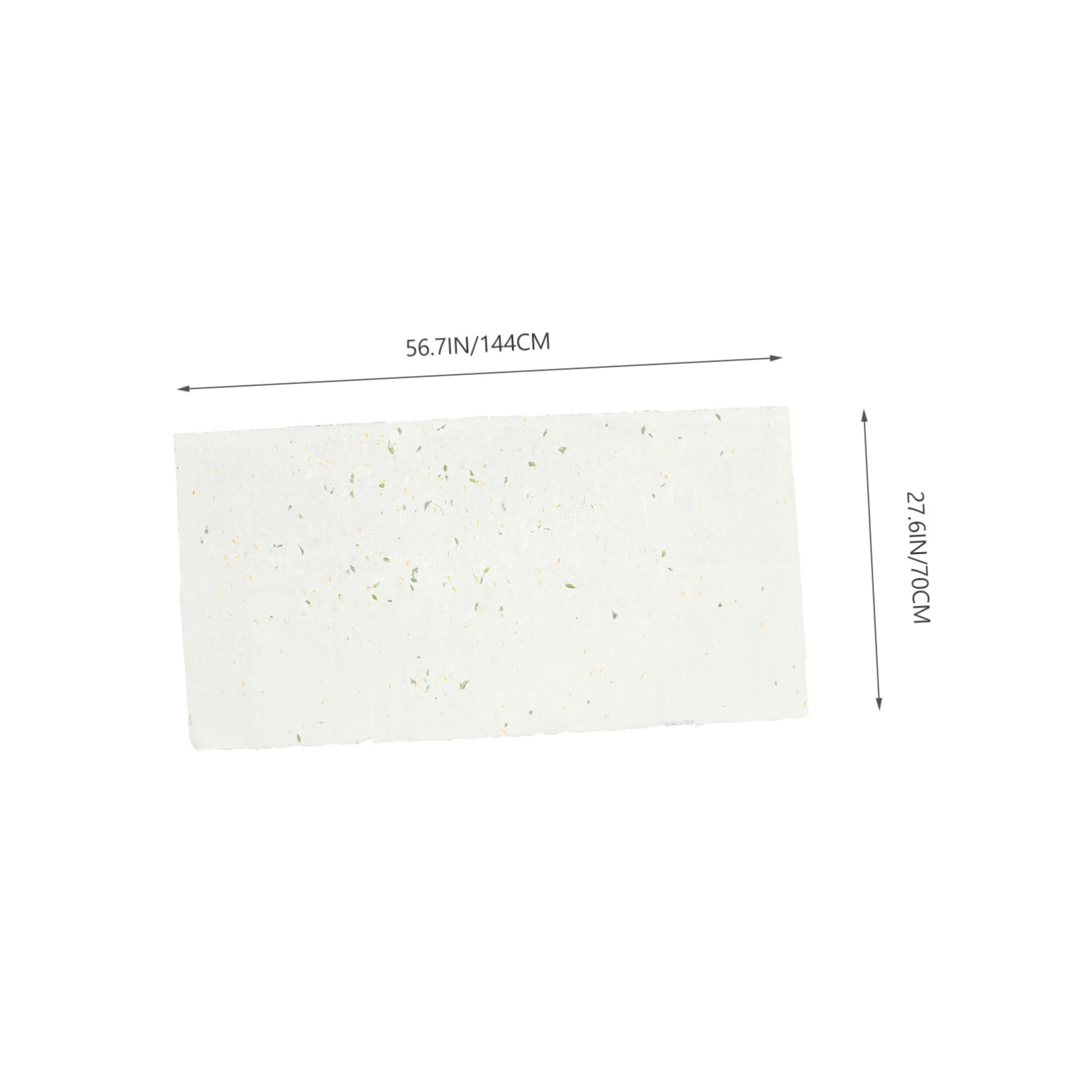 OSALADI 10 Sheets Dried Flower Design Rice Paper for Chinese Calligraphy and Decoupage Art Moderate Ink for Beginners and Advanced Artists