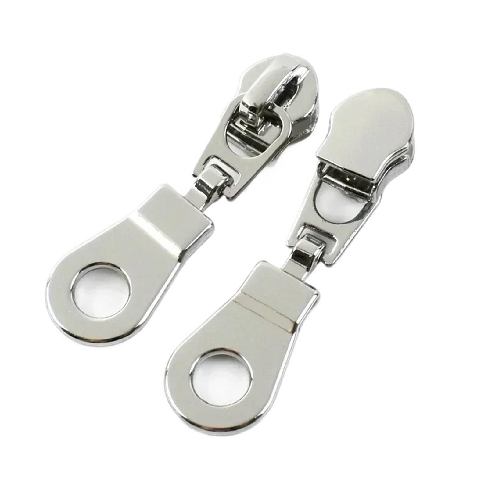 Zipper Pull Replacement Parts, Zipper Pulls 5 Multicolor 50Pcs Repair Kits(OneColor)