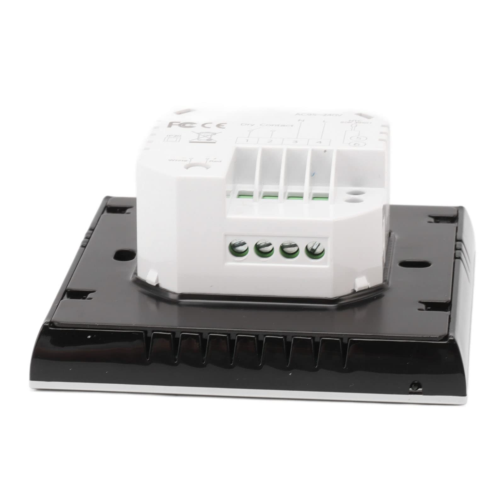 Garosa Termostato Intelligente WiFi LCD Touch Screen Termostato a Colori da 95F a 240F Custodia in ABS Installazione Fai-da-te per il Riscaldamento della Caldaia Proprietari di Case Affittuari