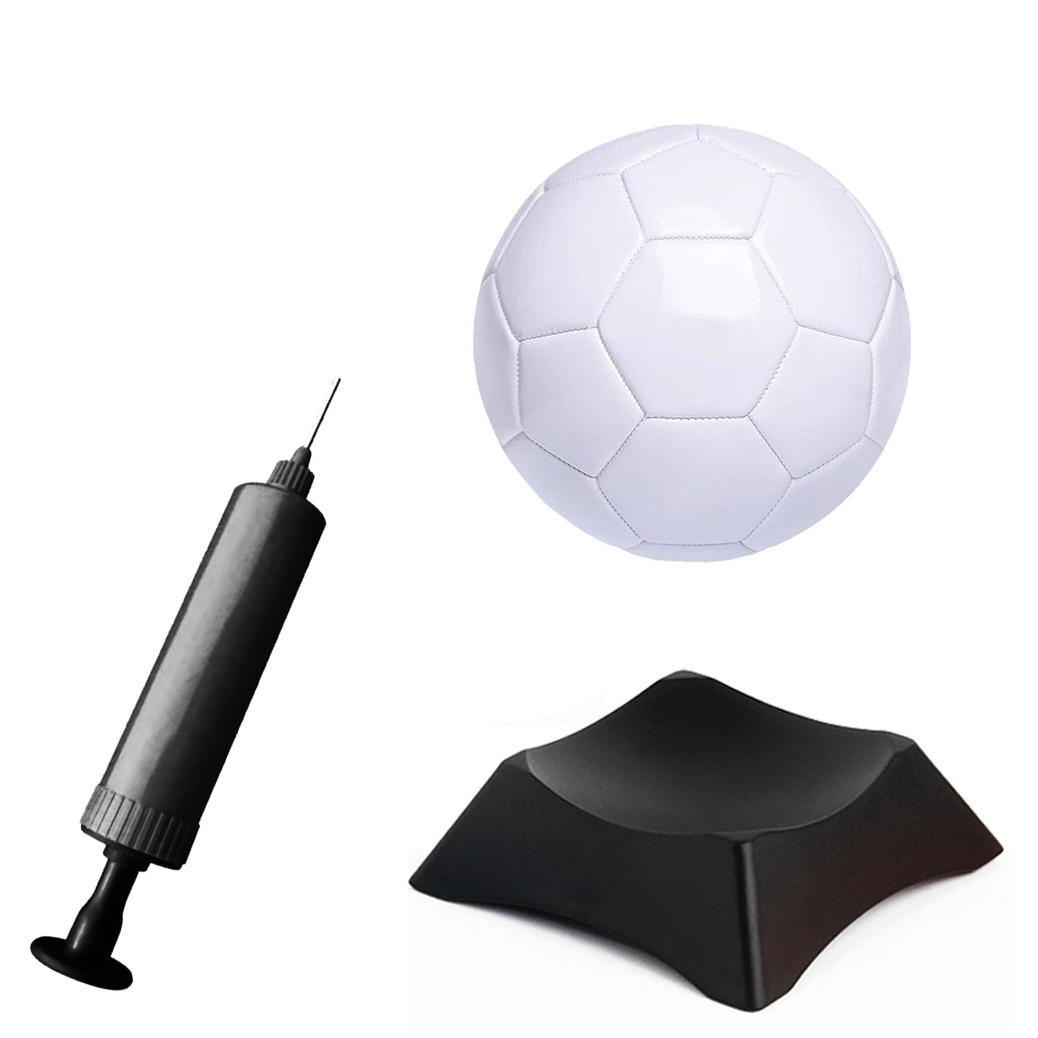 Amazon | NABESHI サインボール サッカー スタンド 空気入れ セット