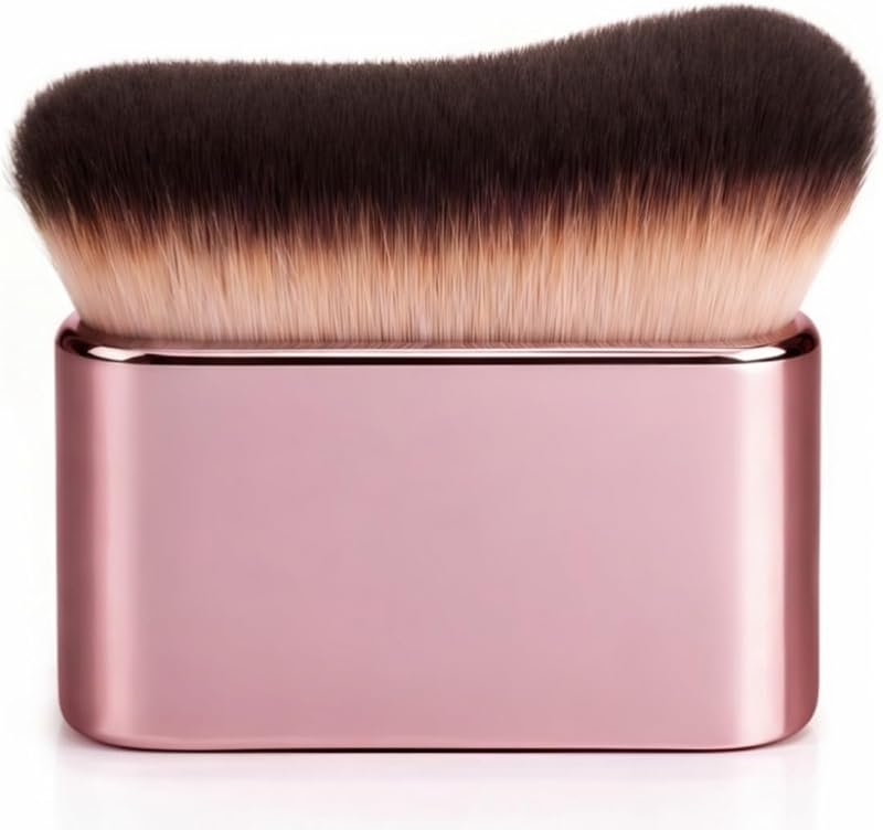Self Tanner Brush – Extra Large Kabuki Tan Brush for Self Tanning Mousse, Cream, Lotion, Powder & Body Makeup | Streak-Free, Vegan & Cruelty-Free Applicator for Legs, Arms, Back, Chest & Face