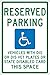 12X18" .063 Aluminum Reserve Park Space Sign