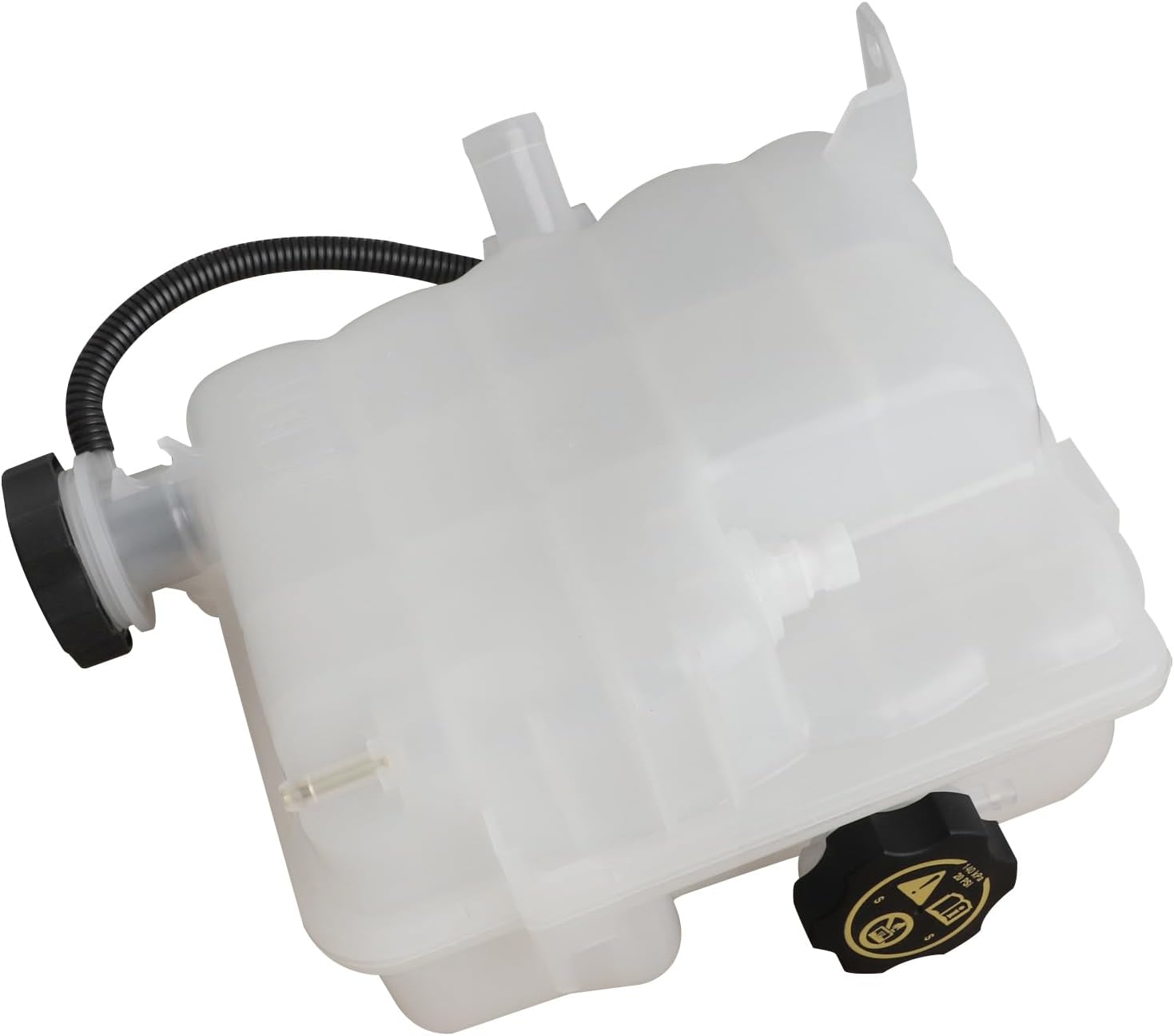 84257137 Engine Radiator Coolant Surge Tank Compatible with 2017-2019 Silvera-do Sierra Duramax 2500HD 3500HD 2019-2021 Silvera-do 4500HD 5500HD 6500HD 6.6L Coolant Reservoir Tank 84214124
