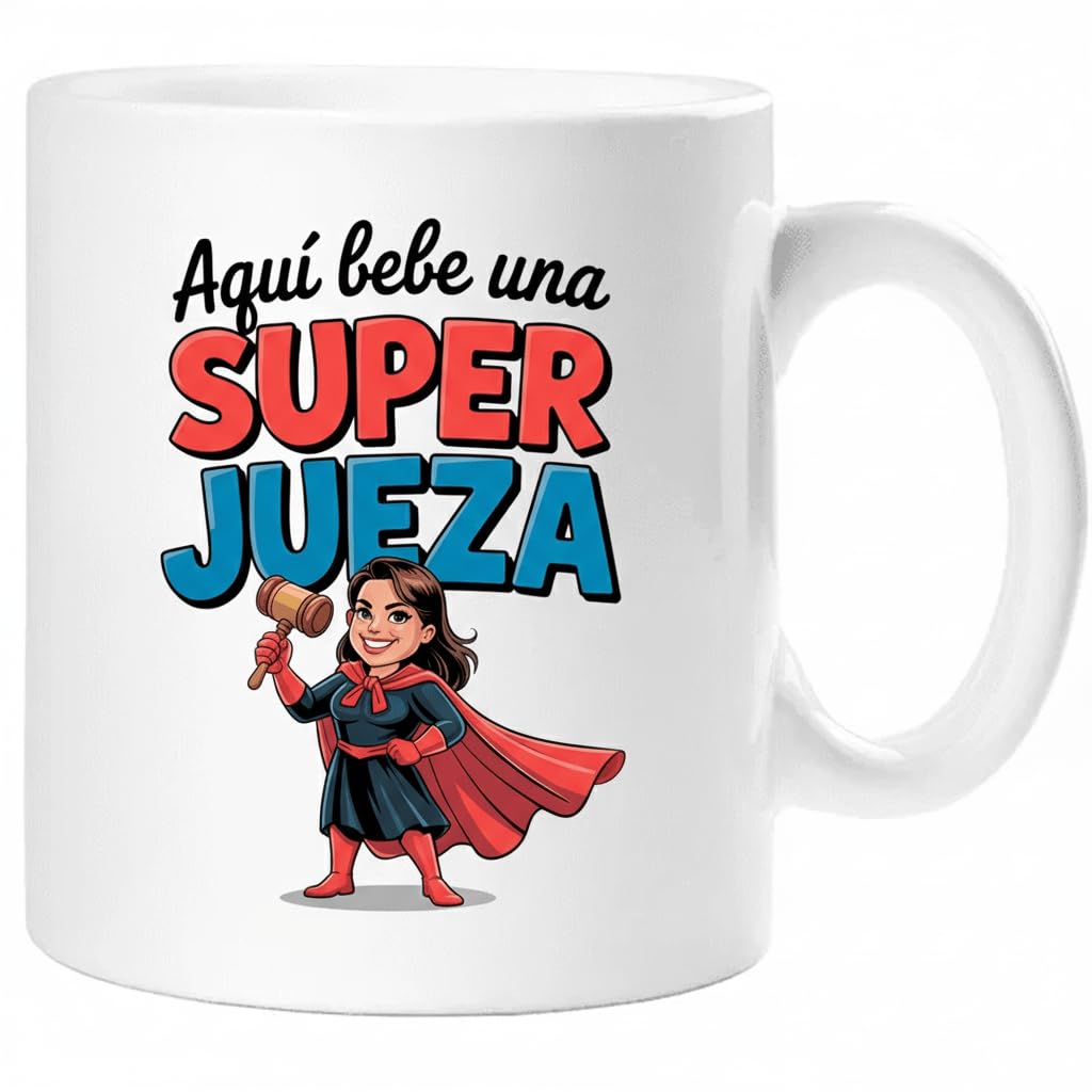 Taza SUPER POLICÍA – Regalo Original para POLICÍA | Taza de Cerámica 325ml con Diseño Superhéroe | Apta Microondas y Lavavajillas — view 48
