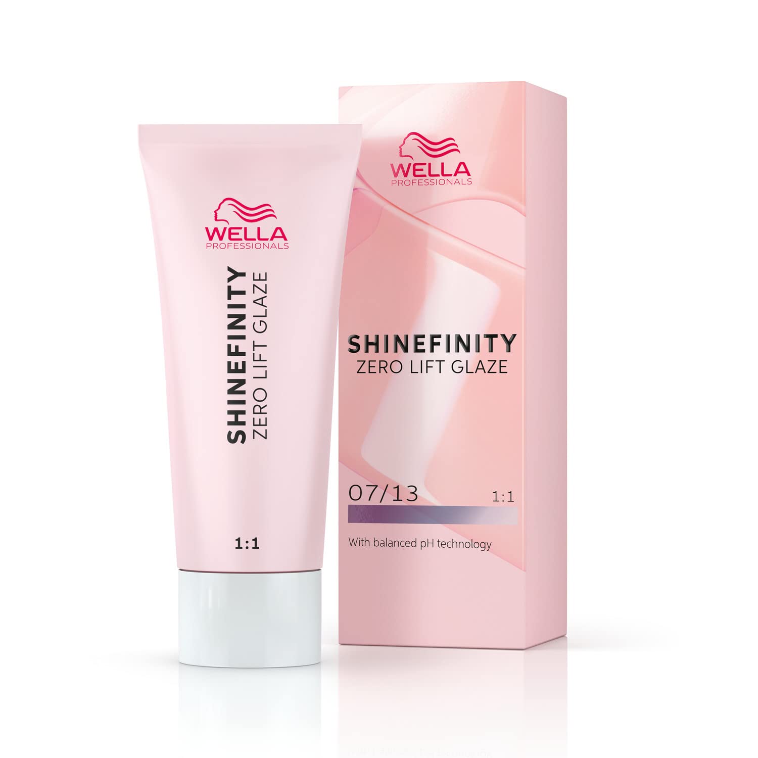 Wella Professionals Shinefinity Glaze – Haarschonende Tönung – demi-permanent, pH-neutral & ohne Ammoniak - Für natürlichen Glanz bis zu 20 Haarwäschen – vegan – 07/13 Cool Toffee Cream – 60ml