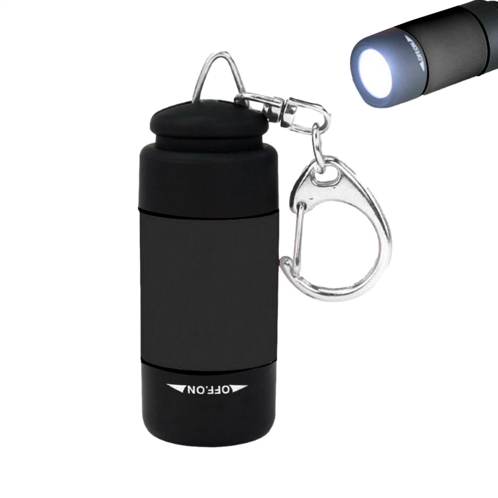 Linterna de bolsillo | Linternas recargables de bolsillo | Llavero de mano | impermeable para camping, al aire libre, linternas diarias.