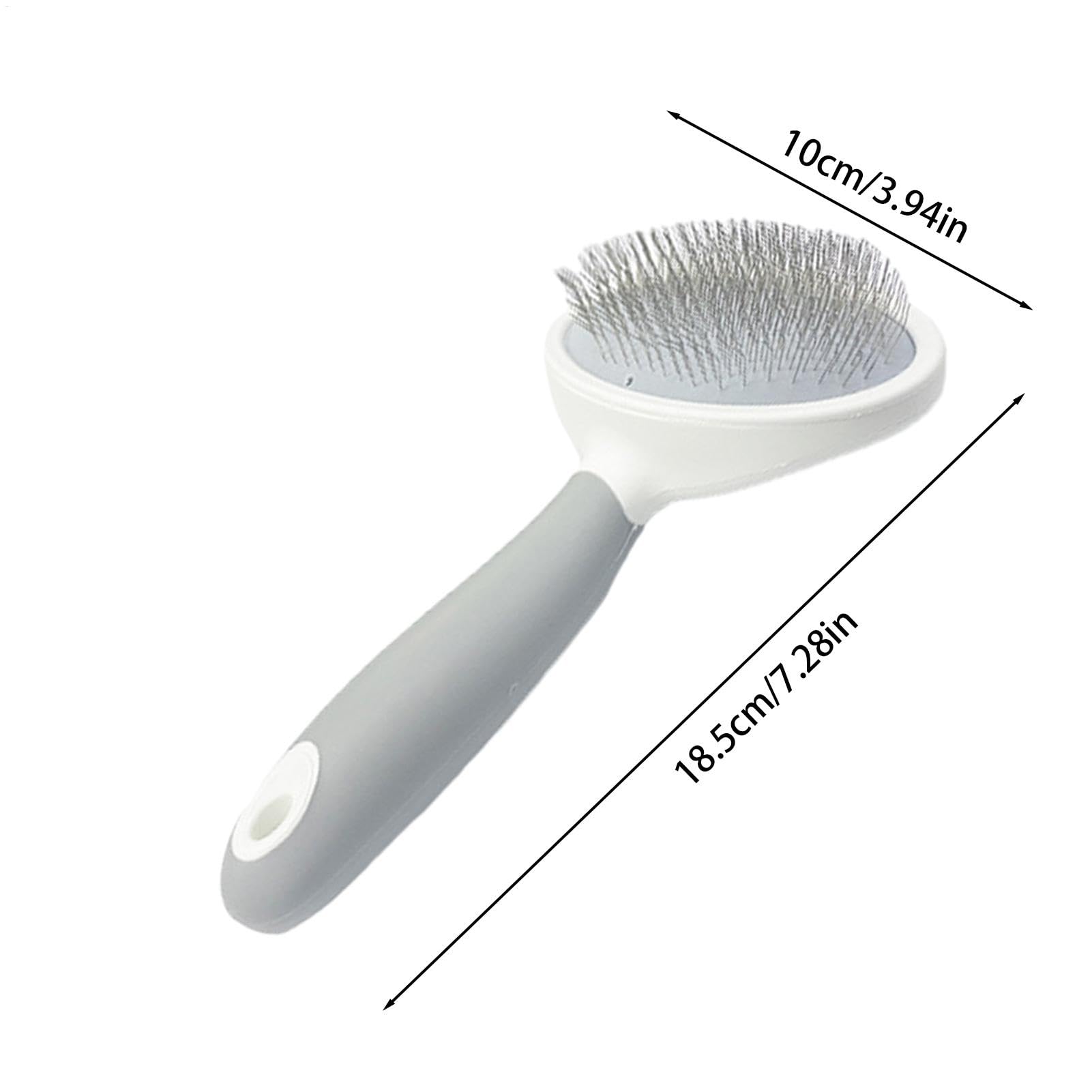 Cepillo para gatos,Cepillo para gatos Cepillo de aseo para mascotas para | Cepillo para quitar pelo de gato, para un cuidado suave y calmante, cepillo suave para gatos y perros