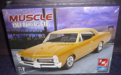 #38491 AMT/Ertl Muscle 1967 Pontiac GTO 1/25 Scale Plastic Model Kit,Needs Assembly by AMT Ertl