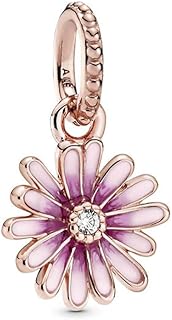 Garden Colección margaritas chapada en oro rosa de 14 quilates