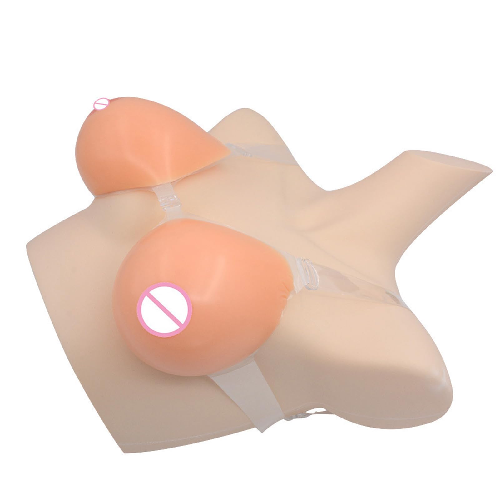 Inserciones De Sujetador Silicona Transpirables, Realzadores Pechos Falsos For Trajes Baño, Uso Diario