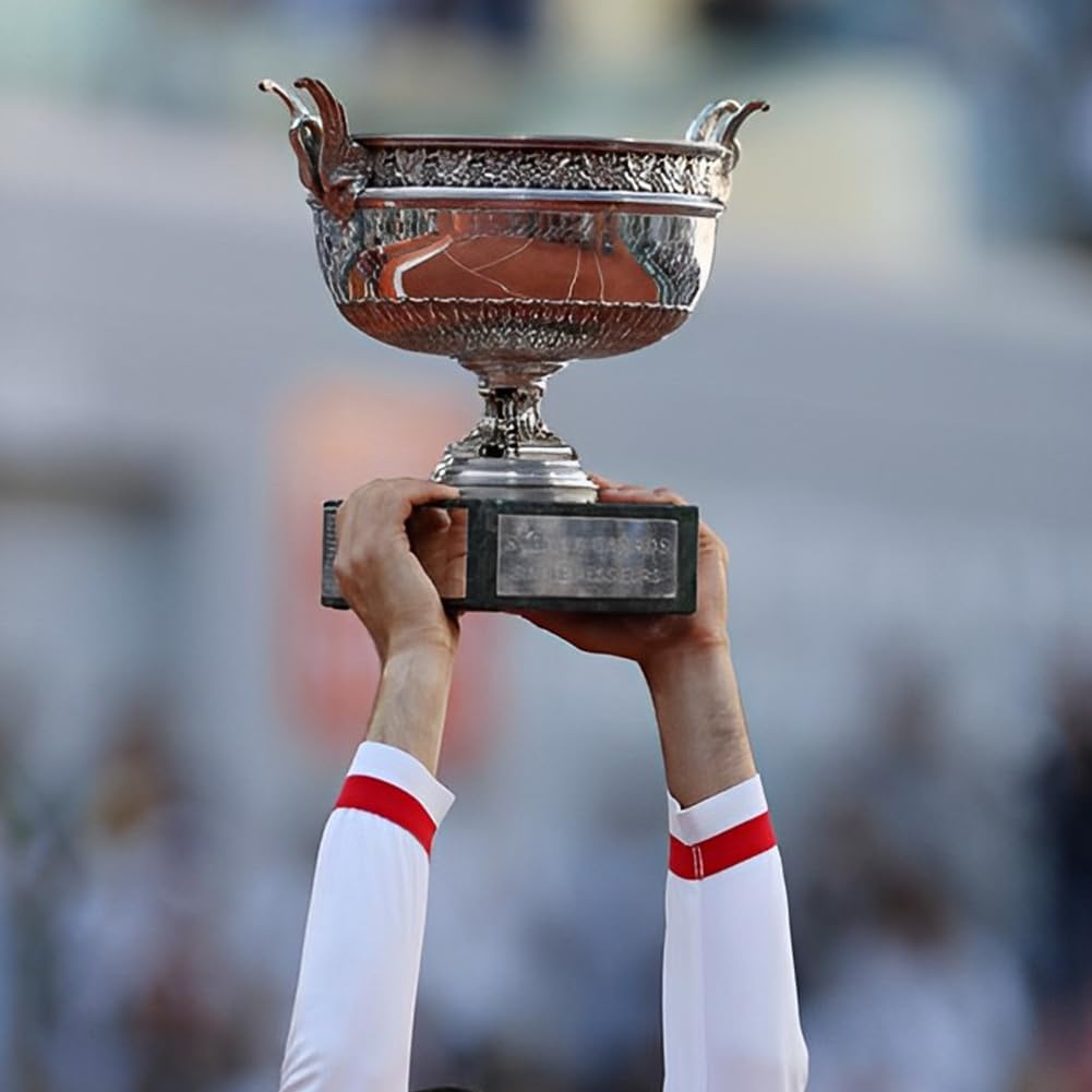 French-Open-Champion-Trophäe Tennis-Meisterschaft Musketeers-Cup Trophäen Grand-Slam-Souvenirs Sport-Sammlerstücke Barthemen-Ausstellungsornamente