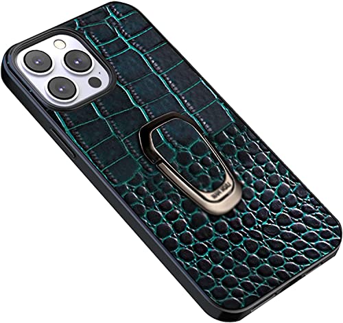 Coque iPhone 14 Pro Max antichoc mince avec anneau anti-chute bleu