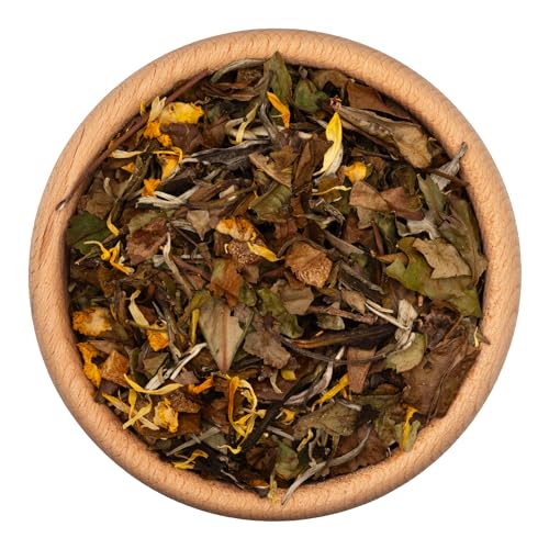 Alpaca Tea | Weißer Tee Aprikose | Weißteemischung | lose | wiederverschließbar (100, Gramm)