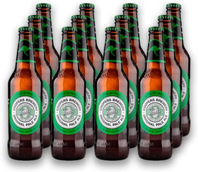 Coopers Pale Ale 375ml Bottles 4.5 ABV (12 Pack) British Beer