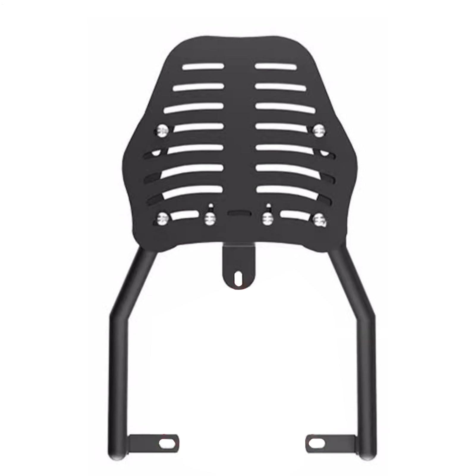 Portaequipajes Ajustable Para Motocicletas - Acero Inoxidable Negro, Diseño Resistente Al Desgaste, Soporte Seguro Para Equipaje, Accesorio Universal Para Vehículos De Motocicletas | Ideal Para Viajes