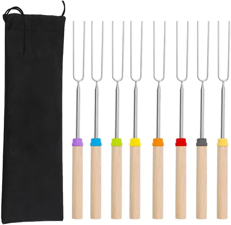 Marshmallow Toasting Forks, Telescoping Marshmallow Toasting Kits
