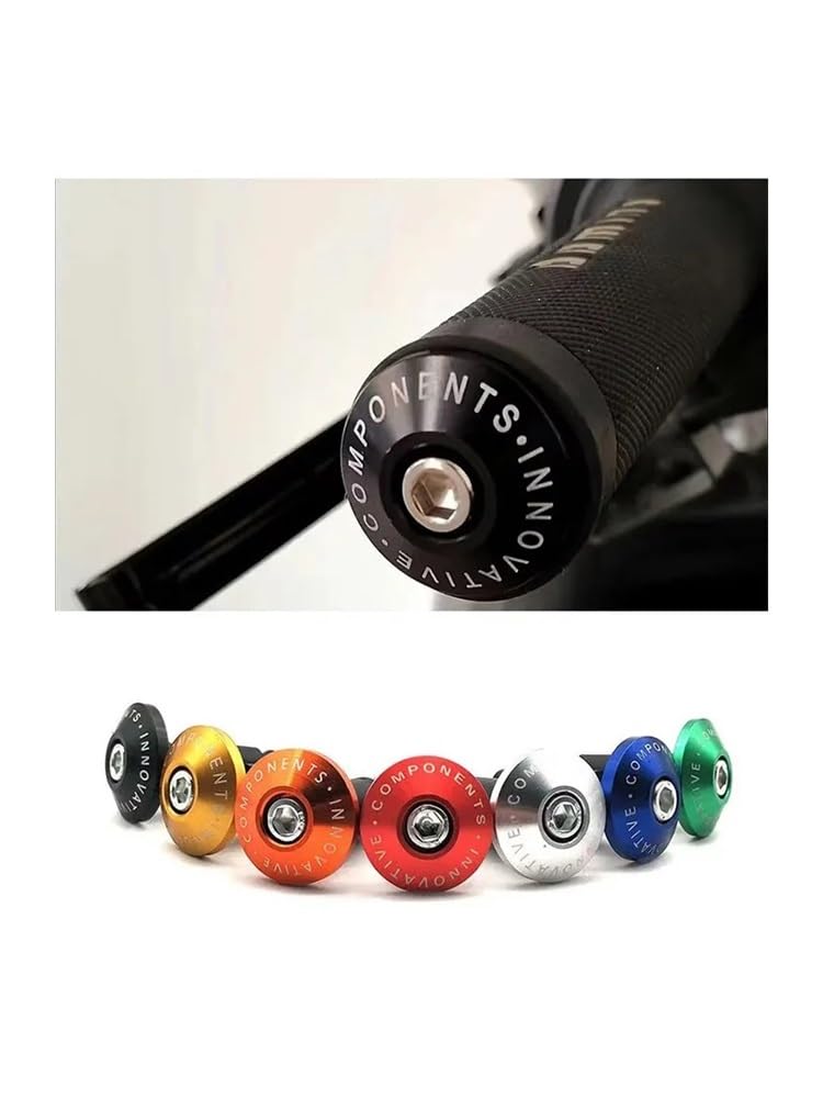 Peso del Extremo Manillar de la Motocicleta, Tapa puños, protección Universal BWS, Accesorios(2pcs Red)