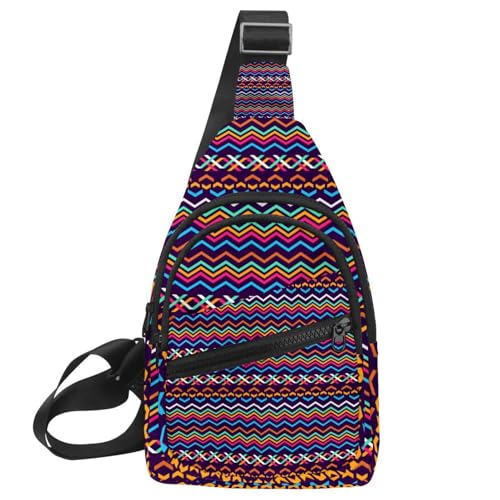 Bolso cruzado de onda colorida: versatilidad y ligereza en cada paso