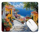 Tappetino Mouse 250 x 210 mm, Paesaggio Tappetino Mouse Gaming, A-400