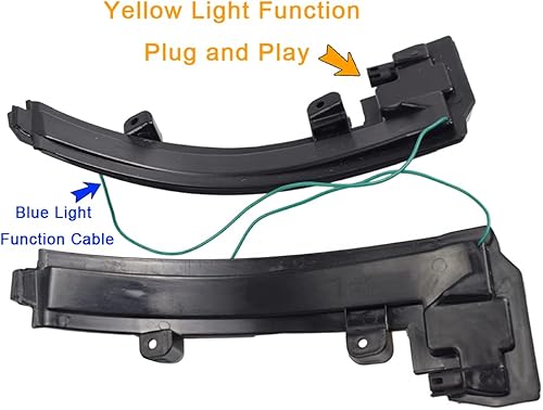 Miniatura 8 de Kakulkomen Luz de señal de giro dinámica Led Espejo lateral Lámpara secuencial intermitente para Land Rover Discovery 4 LR4 L462 Range Rover Sport