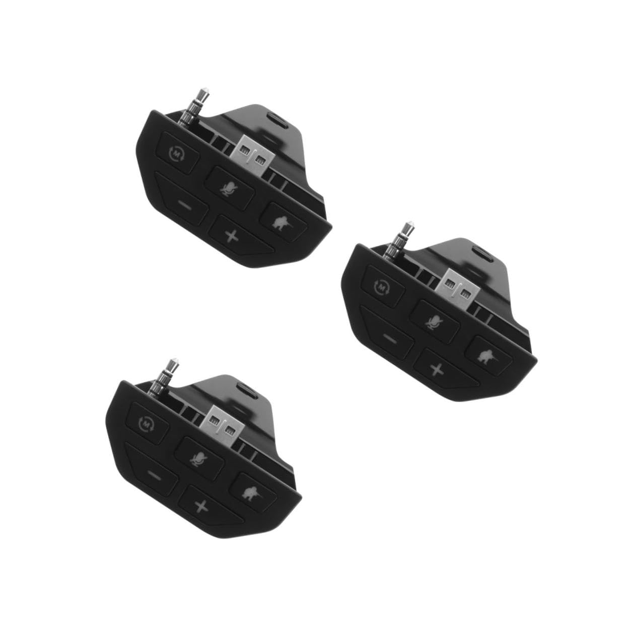 BESTonZON 3pezzi Adattatore Per Cuffie Stereo Per Compatibile Controller Audio Facile Design e Portatile