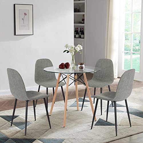 La mejor comparación de Comedor 4 sillas gris que puedes comprar esta semana. 17 Imagen adicional