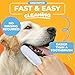 Paw Science Dog & Cat Teeth Cleaning Wipes - Dental Finger Wipes for Cats & Dogs - Pet Toothbrush & Tooth Brushing Kit - Effective Teeth Cleaner (Unscented)