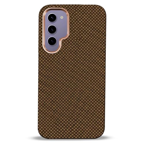 Image of AIBEX Aramid Fiber Mag-Saf Case Compatible for Samsung S23 | Slim Protective Back Cover with Built-in Magnets | Wireless Charging Support | Camera Ring Stand | Shockproof with Air Guard Corners