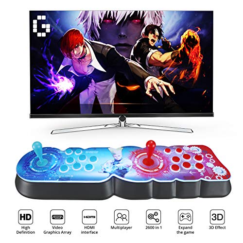 【2600 Games in 1】 Vemac 3D Pandoras Box 9s with Add Additional Game