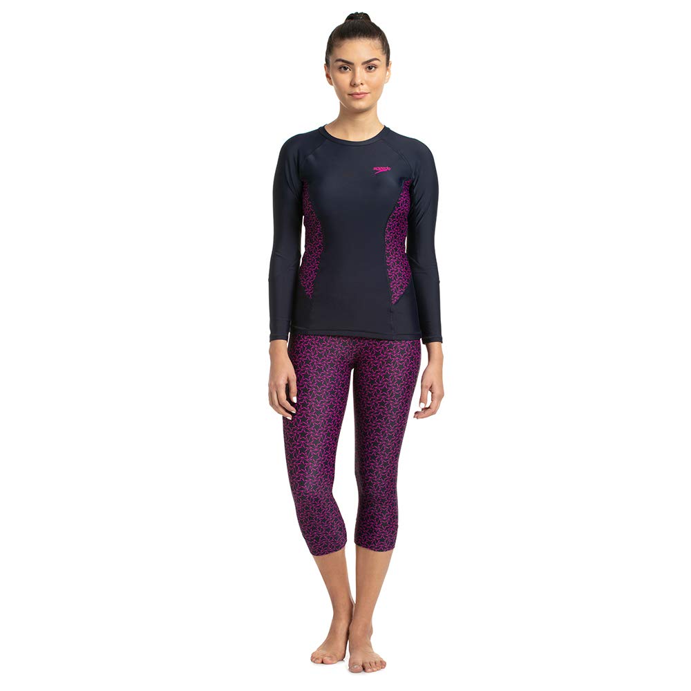 Women's Endurance Boomstar Printed Long Sleeve Suntop-image-7