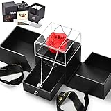 【Kundenservice】 Jedes Geschenke für Frauen Ewige Rose wird vor dem Versand an das Amazon-Lager sorgfältig geprüft, um sicherzustellen, dass die Qualität des Produkts qualifiziert ist.Wenn Sie mit dem Produkt nicht zufrieden sind, können Sie uns jederzeit kontaktieren, als verantwortlicher Verkäufer, was auch immer Sie sind Kontaktieren Sie uns jederzeit, wir werden Ihnen innerhalb von 24 Stunden eine zufriedenstellende Lösung geben