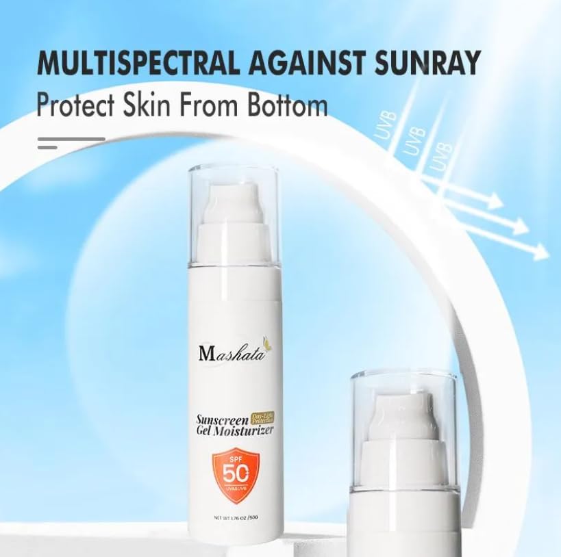 Mashata Sunscreen Gel Moisturizer