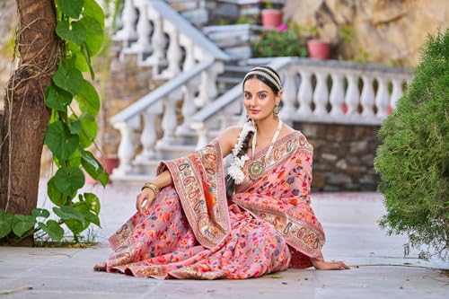 Image of SWORNOF Womens Kanjivaram Banarasi Silk Saree Kanchipuram Patola saree