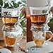 GROSCHE Aberdeen Tea Infuser Teapot & Smart Tea Maker - BPA-Free, Drip-Free Design | Coaster | Easy Brew | Easy Clean Steeper | Loose Leaf Brewing - Stylish Design | 17.7 oz - 1000 ml