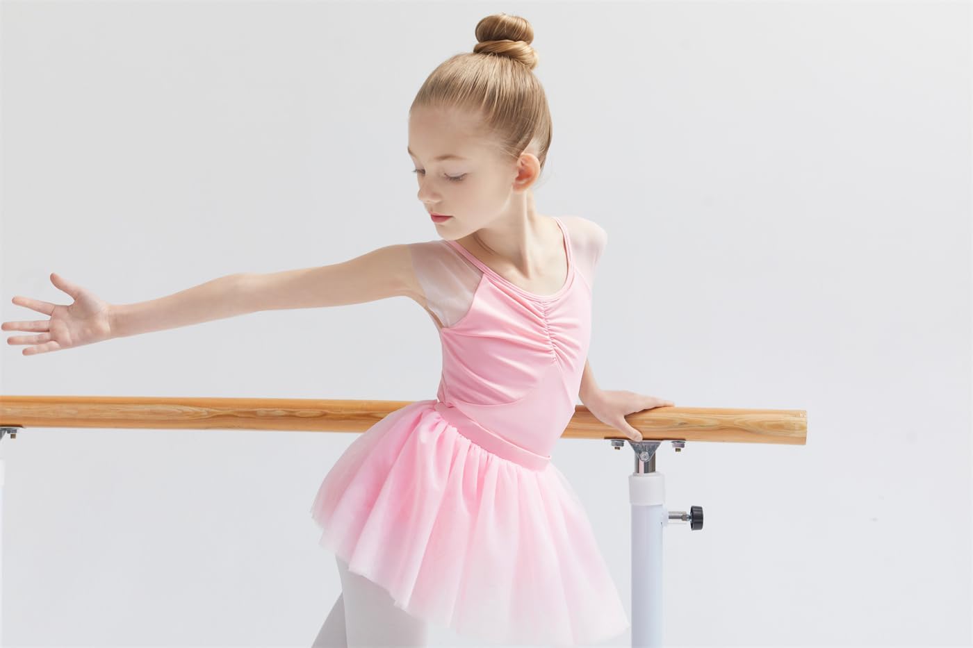 Girls Sweaters Ballet Dance Tops Long Sleeve Cardigan Kids Button Shrug Cropped(Toddler/Little Girl/Big Girl) - Image 2