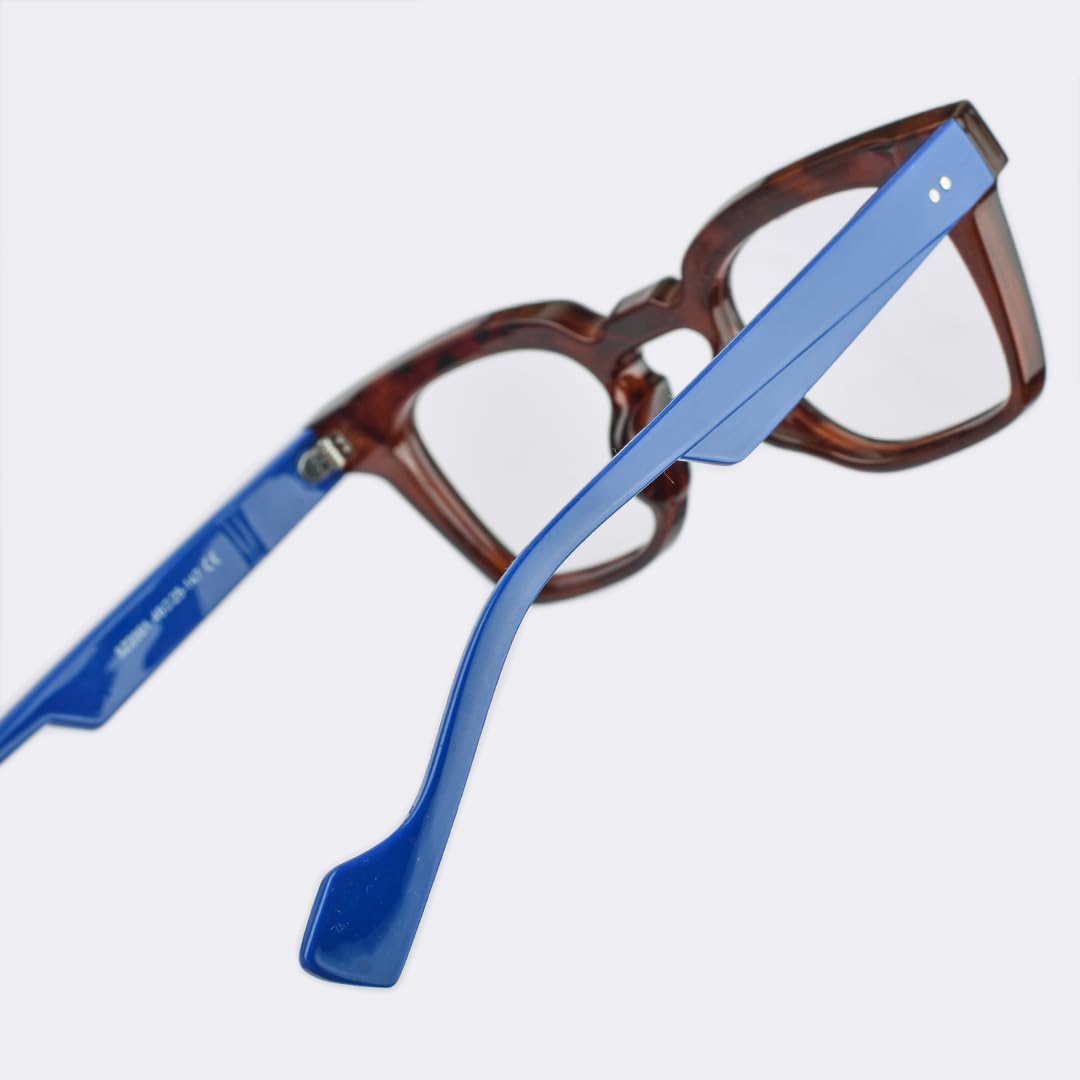 SAM AND MARSHALL TETRAGONON Eyeglasses I Light Weight Frames I Polycarbonate Frame I Prescription Friendly Glasses I Men & Women - Image 4 thumbnail